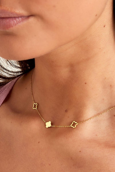 Necklace "Kleegold"