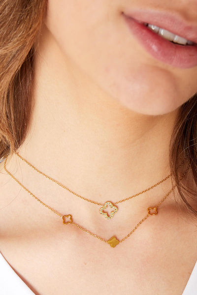 Necklace "Kleegold"