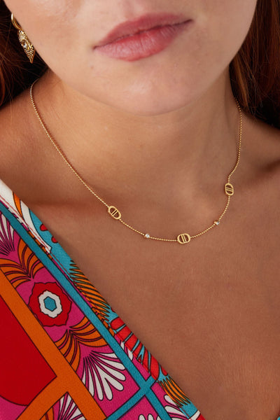 Necklace "Diana Diamond"