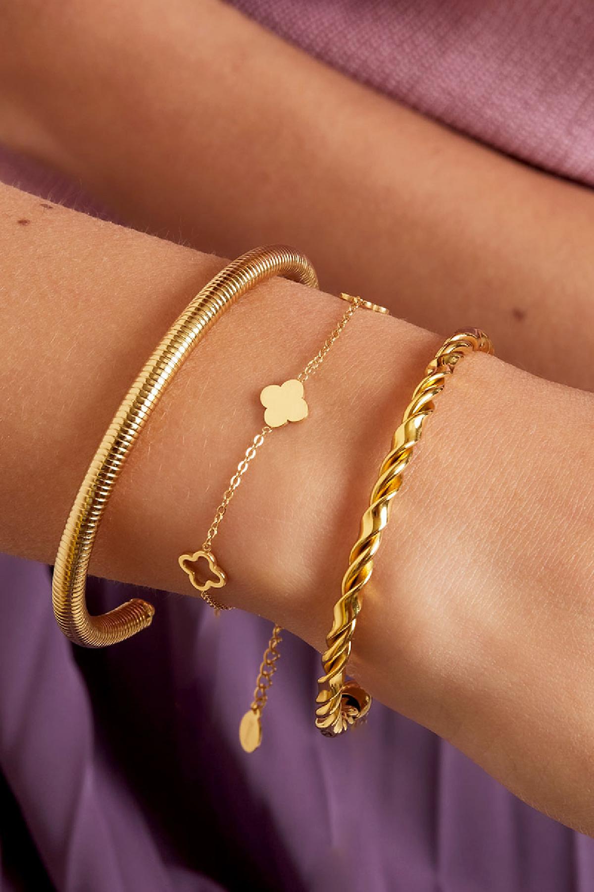Armkette "Klee Gold"