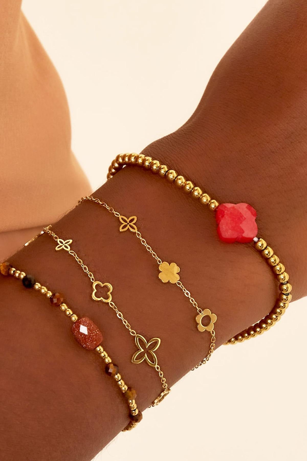 Armkette "LV Flowers"