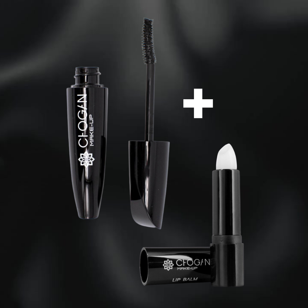 Chogan Make-up Bundle Mascara Schwungvolle Wimpern + Lip Balm