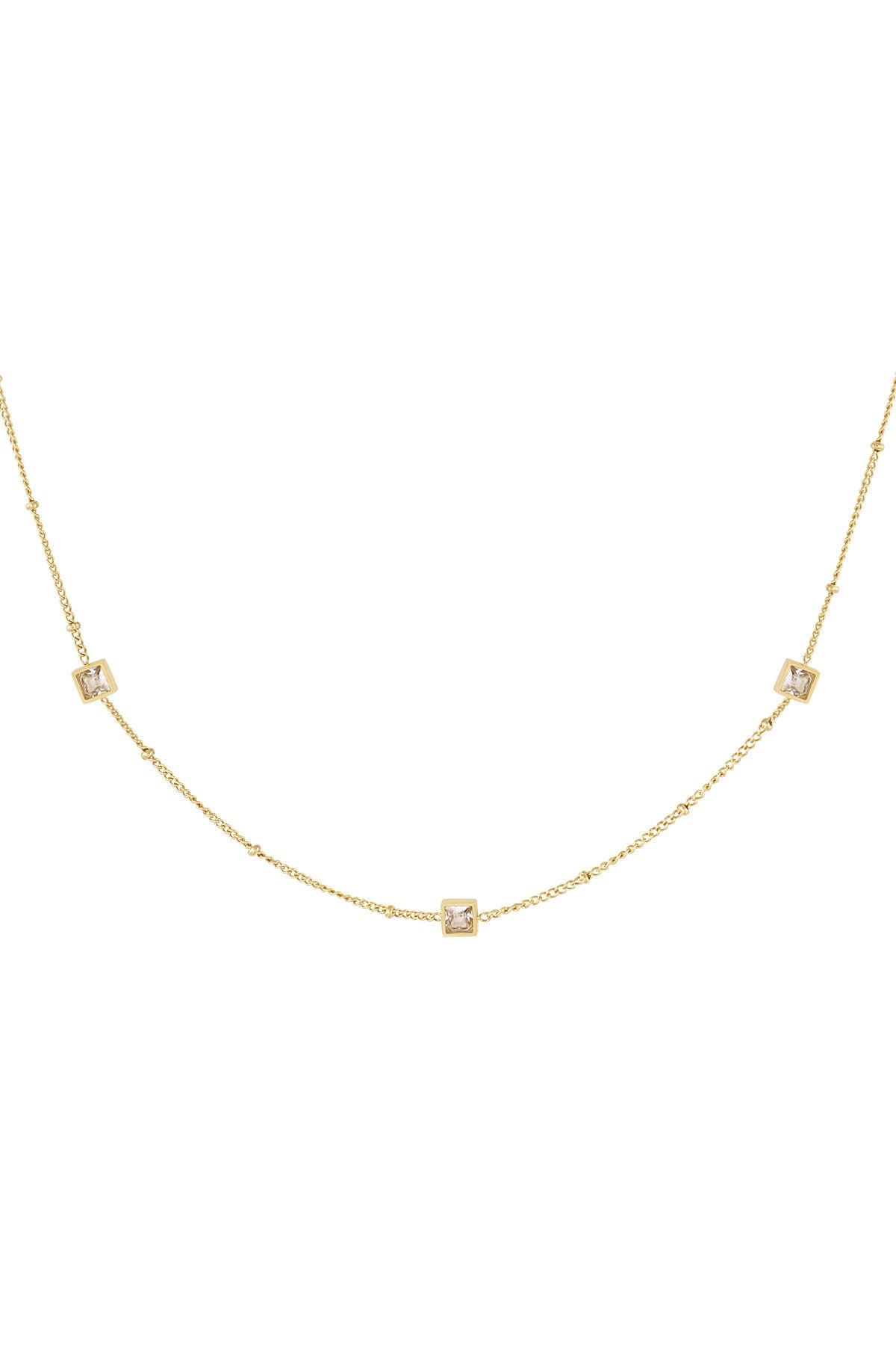 Necklace "Stones"