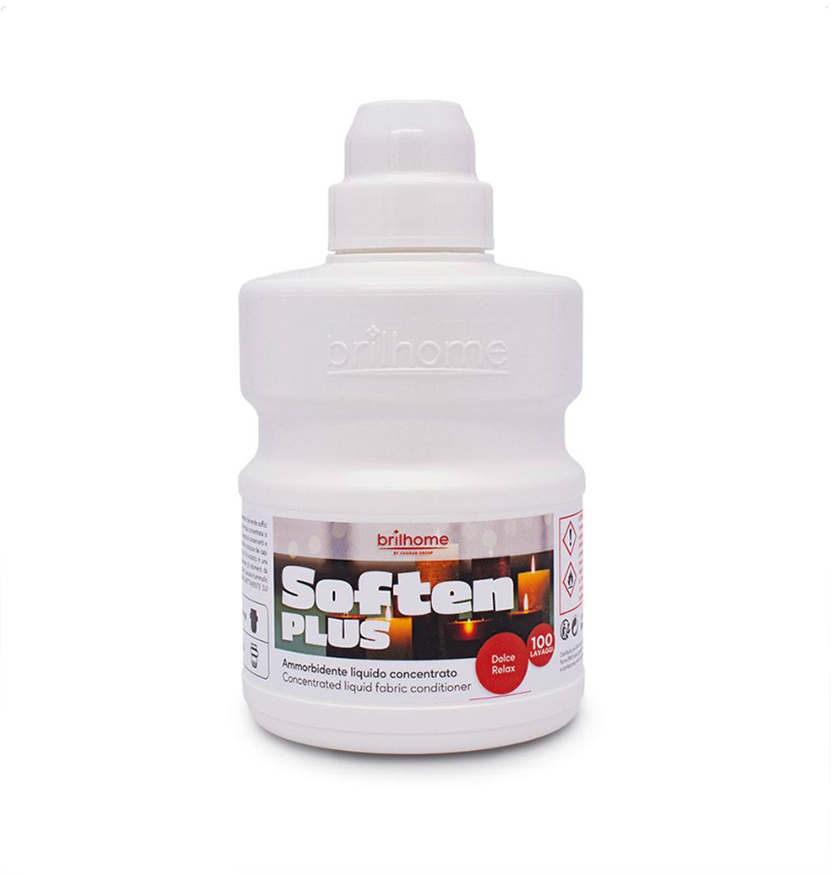 Soften Plus "pure Entspannung" – Konzentrierter Flüssiger Weichspüler 100 Wäschen (VEGAN) 500 ml