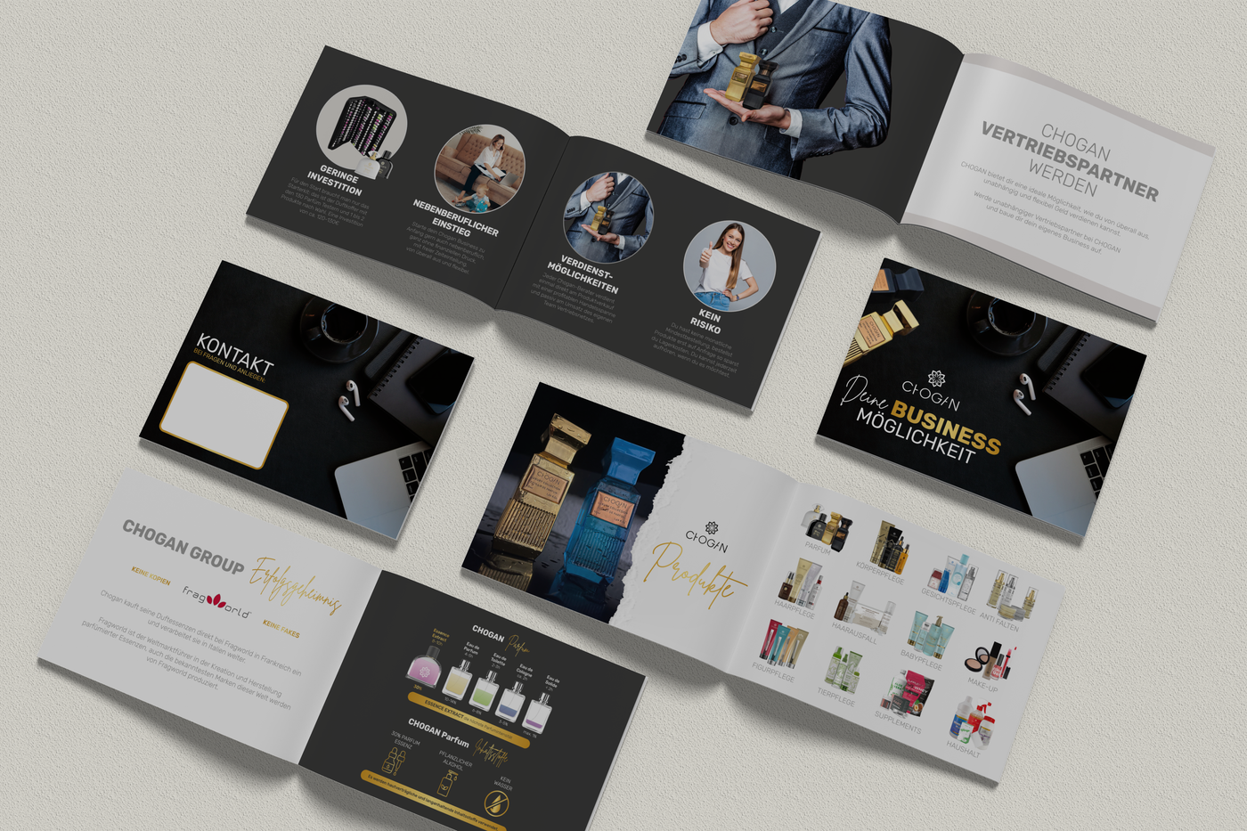 50 pcs. Business Opportunity Brochure with Chogan Logo
