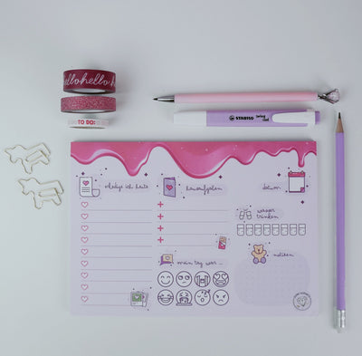 GIRLY ToDo Tagesplaner