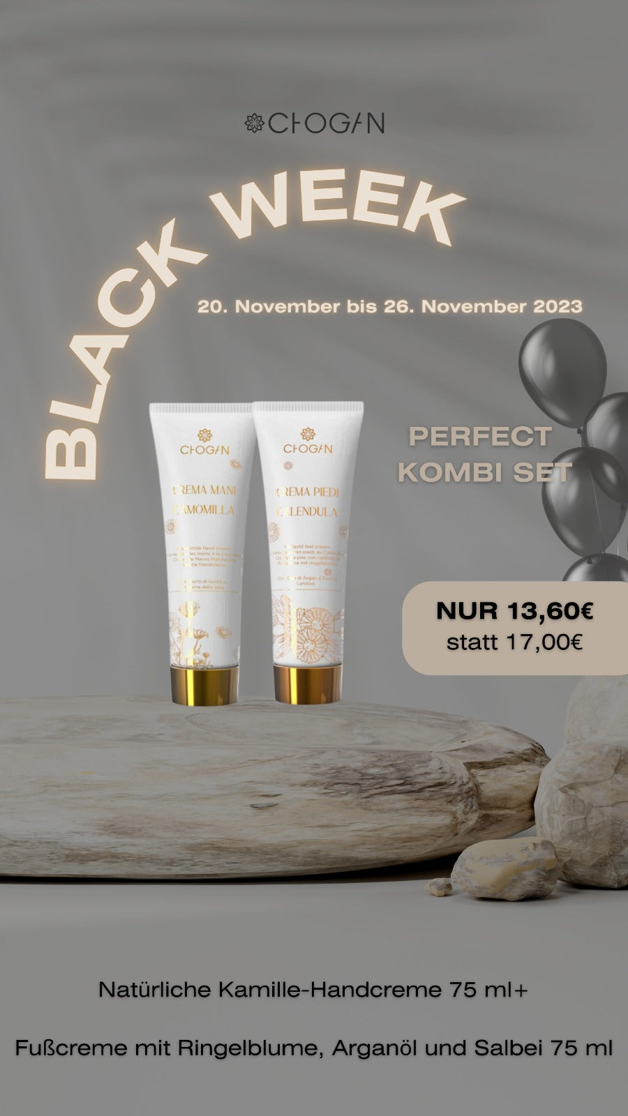Hand cream + Chamomile foot cream